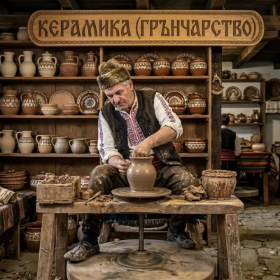 Керамичен сервиз за кафе
