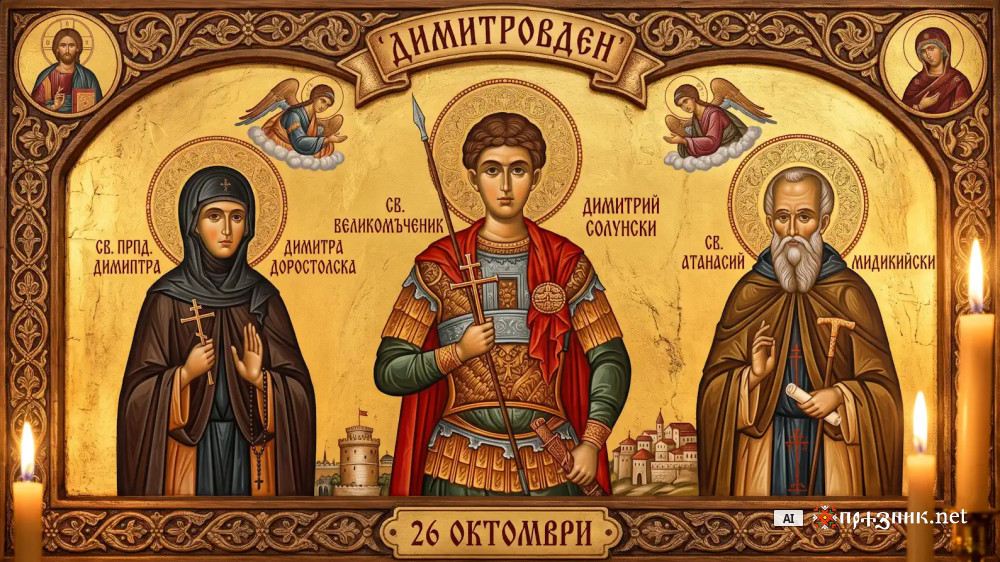 Димитровден – празникът на смелостта, милосърдието и търпението