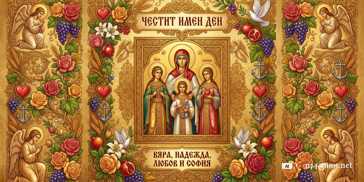 Имен ден на Вяра, Надежда, Любов и София – 17 септември