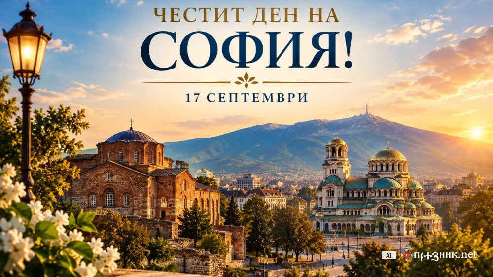Денят на София – защо градът празнува на 17 септември