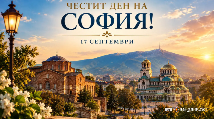 Денят на София – защо градът празнува на 17 септември