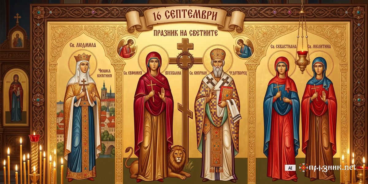 16 септември – Света Евфимия Всехвална и примерът на вярността