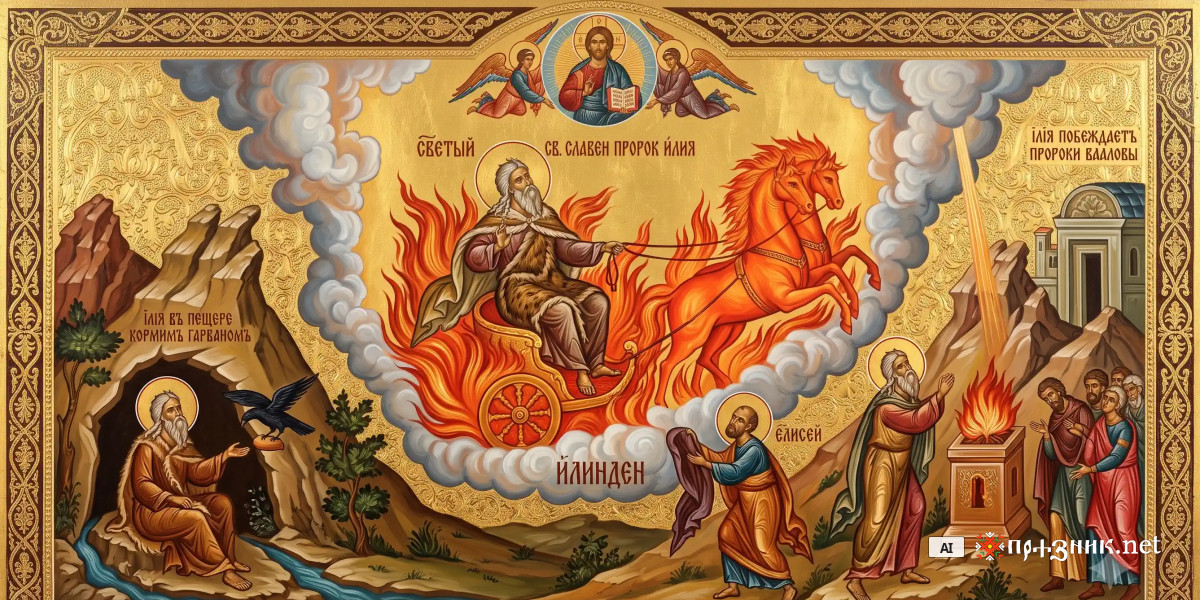 Имен ден Илия - 20 Юли, ден с небесна закрила