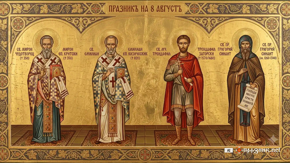 8 август – Четири лица на светостта