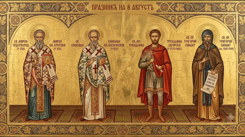 8 август – Четири лица на светостта